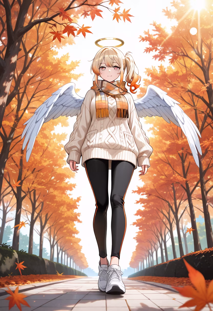 Nothing beats the warmth of the sun and the falling leaves! Who wants to go grab a hot latte with me? 🍂✨ #AutumnVibes #CozySeason #SweaterWeather #GoldenHour #FallingLeaves #ParkDays #AutumnAesthetic #NatureLover #FallFashion #CoffeeDate