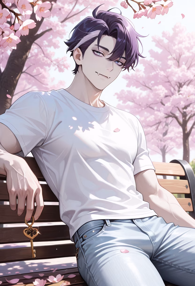 Quiet moments under the cherry blossoms are the best. Hope your spring is off to a peaceful start. πΈβ¨ #springvibes #sakura #peaceful #chill #aesthetic #naturelover #slowliving #serene #springtime #cherryblossomseason