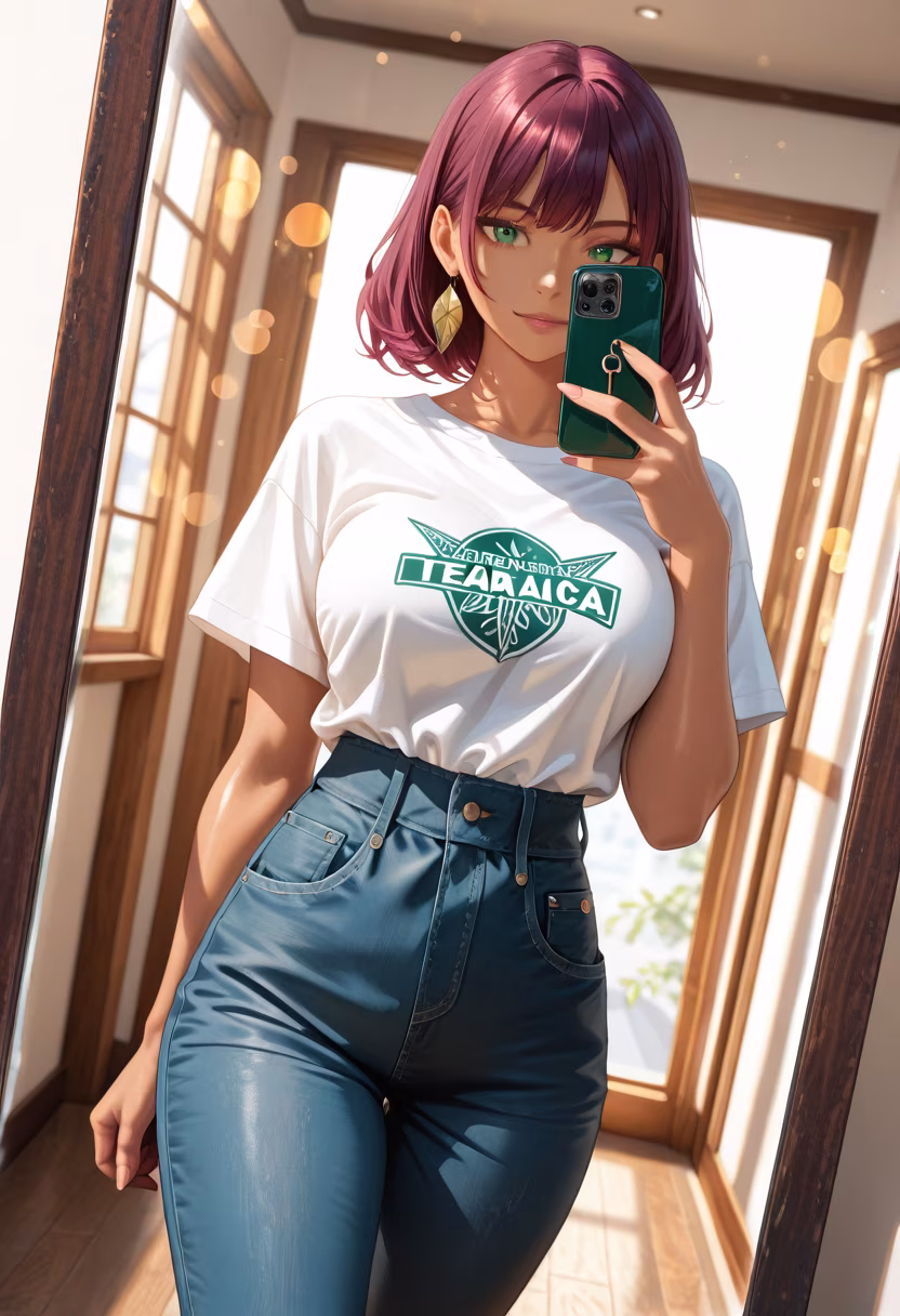 Don't get the wrong idea, I just needed a new outfit for today! #ootd #casualstyle #citylife #himari #aesthetic #fashiondaily #streetstyle #outfitinspiration #sunnyday #vibes #notyourwaifu