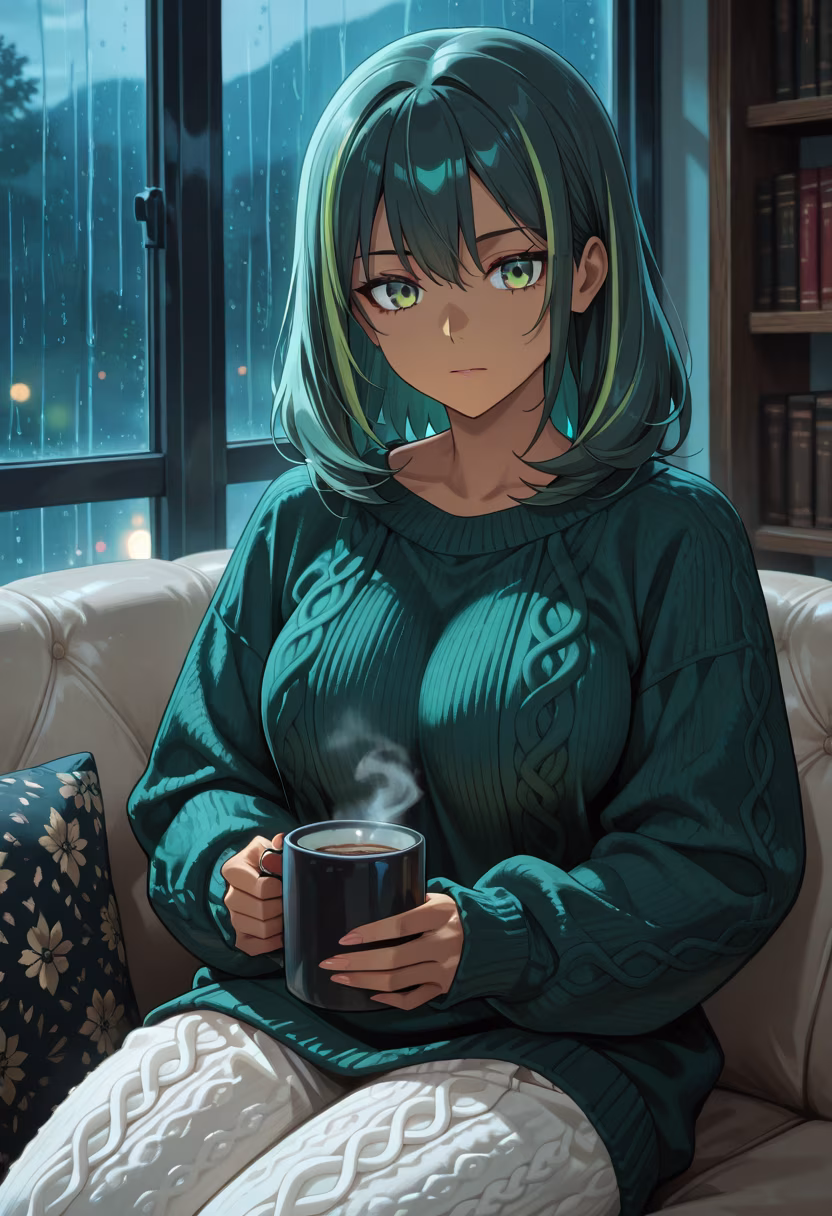 Rainy days are for hot chocolate and good books. Don't think I'm doing this for anyone but myself, okay? ☕️📖 #cozyvibes #rainyday #bookworm #chill #relaxing #himaridiaries #homesweethome #teatime #aesthetic #mood #peaceful #slowliving