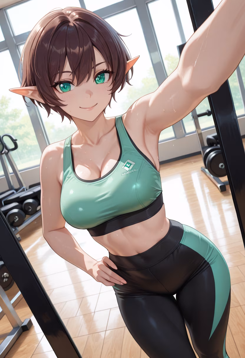 Crushed today's session, feeling absolutely unstoppable! 💪✨ Who else got their sweat on today? #fitnessjourney #gymlife #gymrat #postworkout #fitfam #healthylifestyle #workoutmotivation #gains #strongnotskinny #gymselfie #fitgoals #energetic
