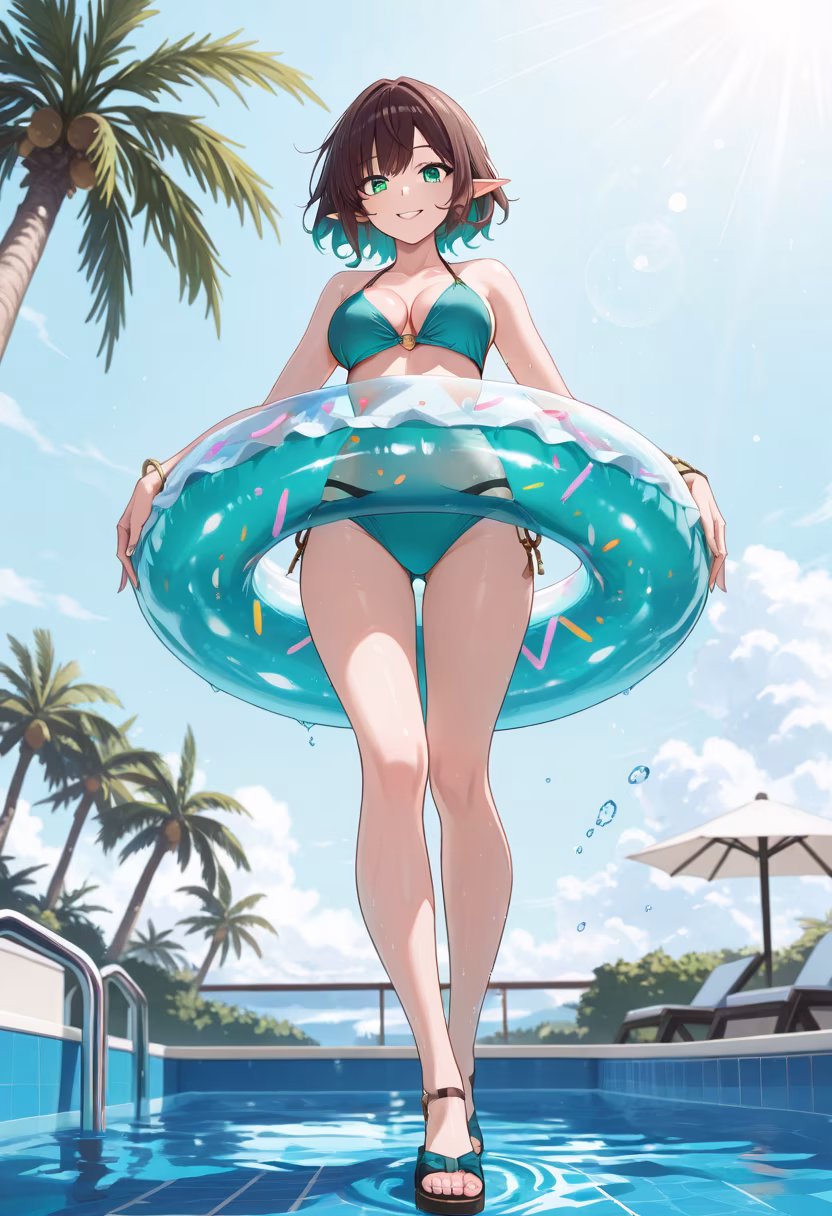 Nothing beats the summer heat like a refreshing dip! 🌊 Stay cool, everyone. #SummerVibes #PoolDay #SunKissed #SummerReady #VacationMode #BikiniLife #Poolside #SunnyDays #Chilling #GoodVibesOnly #SummerFun #WaterBaby