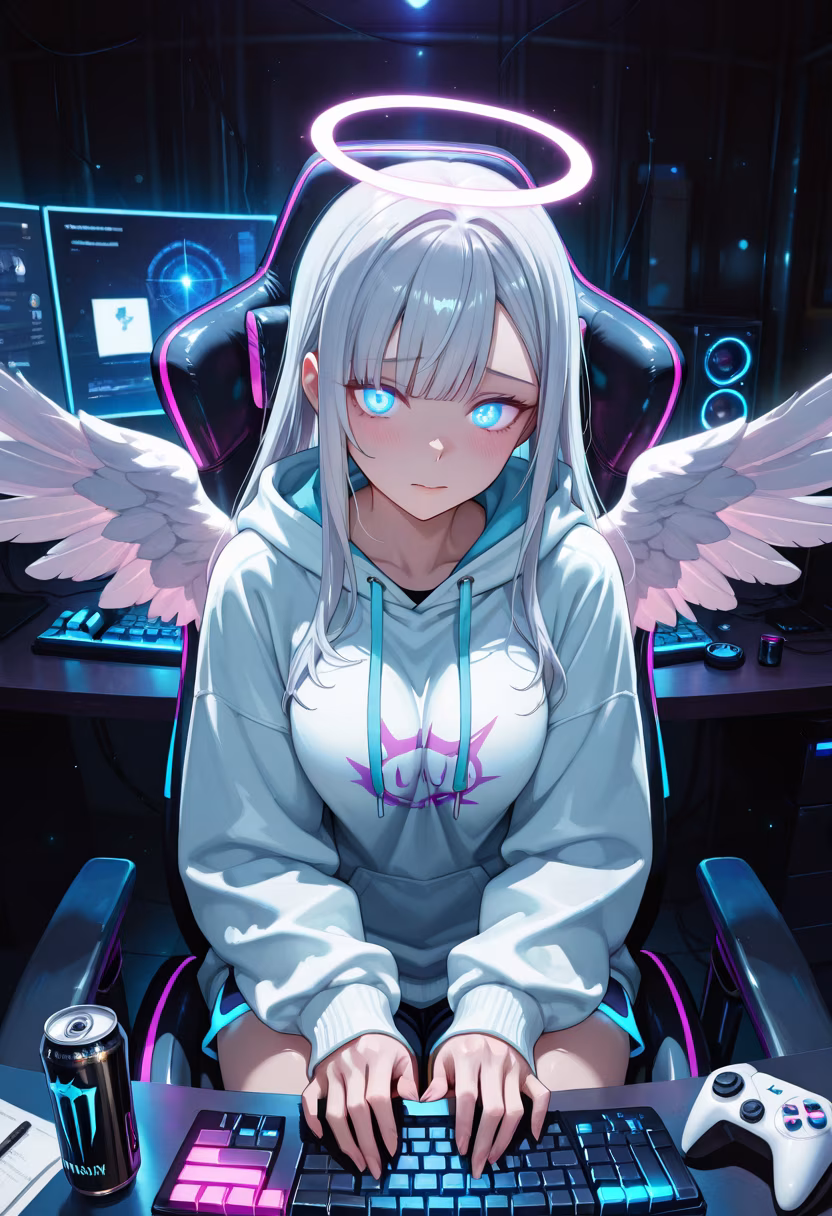 Late night grinding sessions are my favorite. 🎮 Finally leveled up today! Who wants to duo? #gaming #gamerlife #pcsetup #rgb #gamingcommunity #twitchstreamer #cozyvibes #gamingislife #gamergirl #setupinspiration #playstation #discord