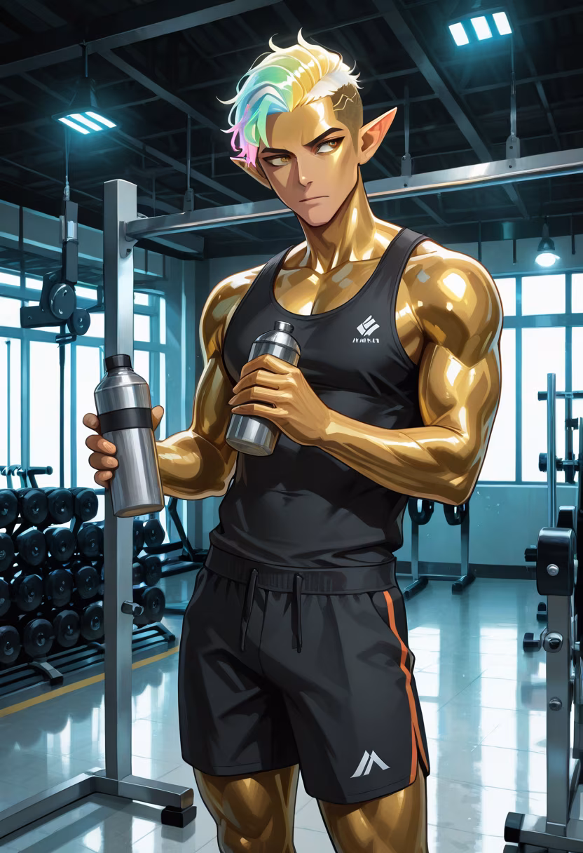 Finally done with today's set, don't look at me like that. It's just a workout. #gymlife #fitnessjourney #grind #gains #gymrat #motivation #nopainnogain #healthylifestyle #training #muscle #focused #gymmotivation