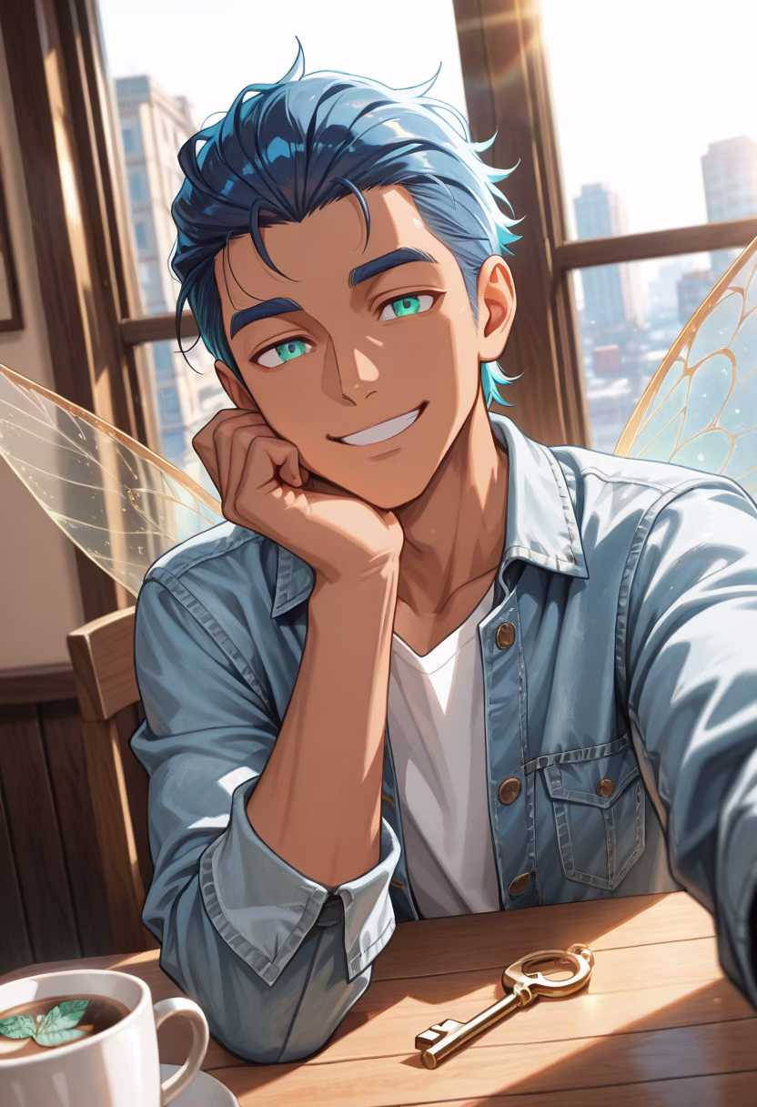 Just hanging out at the cafe today. Anyone want to join me for a quick coffee? ☕✨ #cafedaze #coffeelover #chillvibes #ootd #goodmorning #strolling #citylife #aesthetic #casualstyle #mensfashion #dailygram #lifestyle