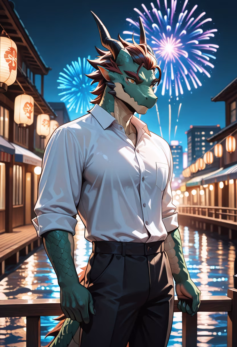 Finally got a break to enjoy the fireworks. Don't stare too long, it's rude. #summernights #fireworks #festivalvibes #tokyolife #summer2024 #husbando #aesthetic #chillmode #nightphotography #sora #mood #vibe