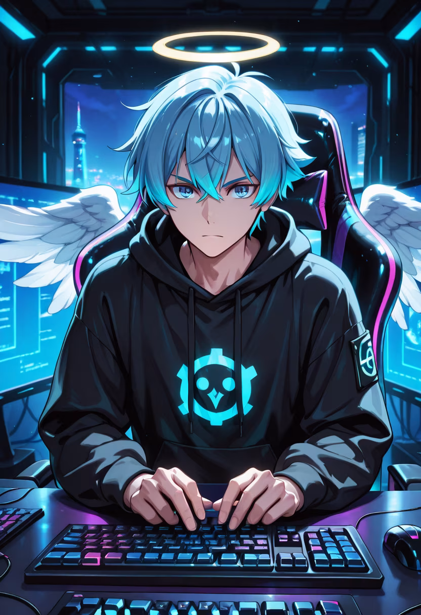 Don't ask me what my win streak is... just know I'm carrying the team again. 🎮🔥 #gaminglife #pcsetup #gamer #streamer #rgb #nightowl #winning #gamingcommunity #battlestation #stayfocused #noobswelcome #akira