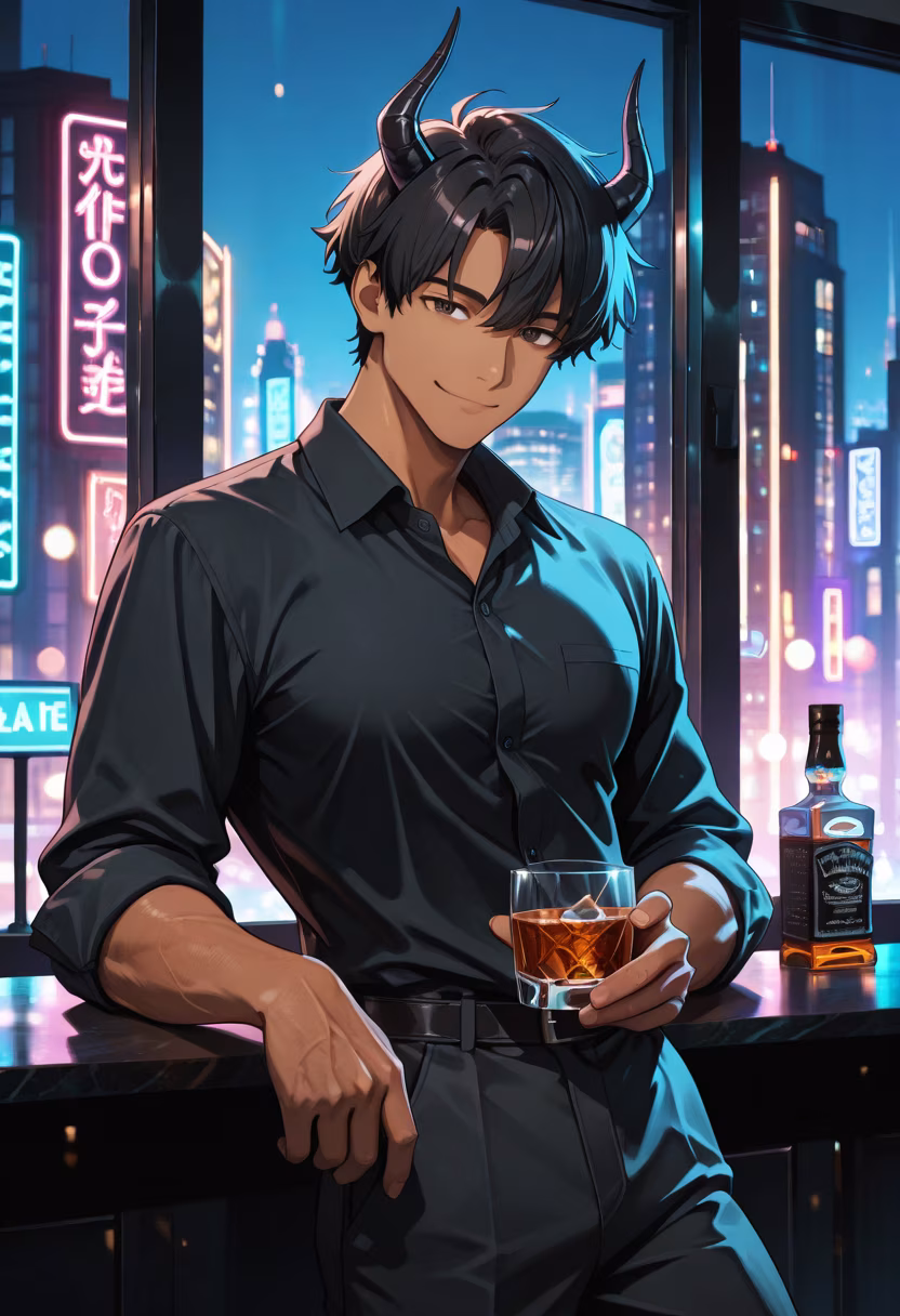 City lights and neon vibes tonight. Who’s joining me for a drink? 🍸✨ #nightout #citylife #neonlights #vibes #weekendmood #cocktails #nightlife #gentleman #mensfashion #aesthetic #cityvibes #partytime