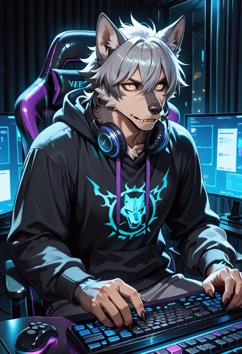 Late night grind sessions hit different. Who's hopping on for a match? #gaming #gamerlife #pcsetup #rgb #nightowl #gamingcommunity #controller #streamer #levelingup #chillvibes #videogames #setupinspiration