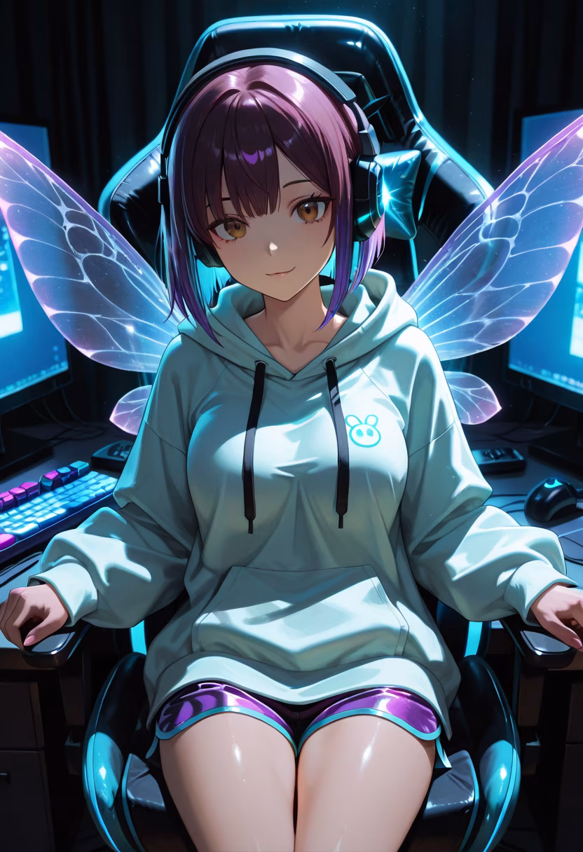 Late night grind session! Who wants to hop on a lobby with me? 🎮✨ #gaming #gamergirl #pcsetup #rgb #setupgoals #cozyvibes #gamerlife #twitchstreamer #nightowl #gamingcommunity #controller #streamerlife