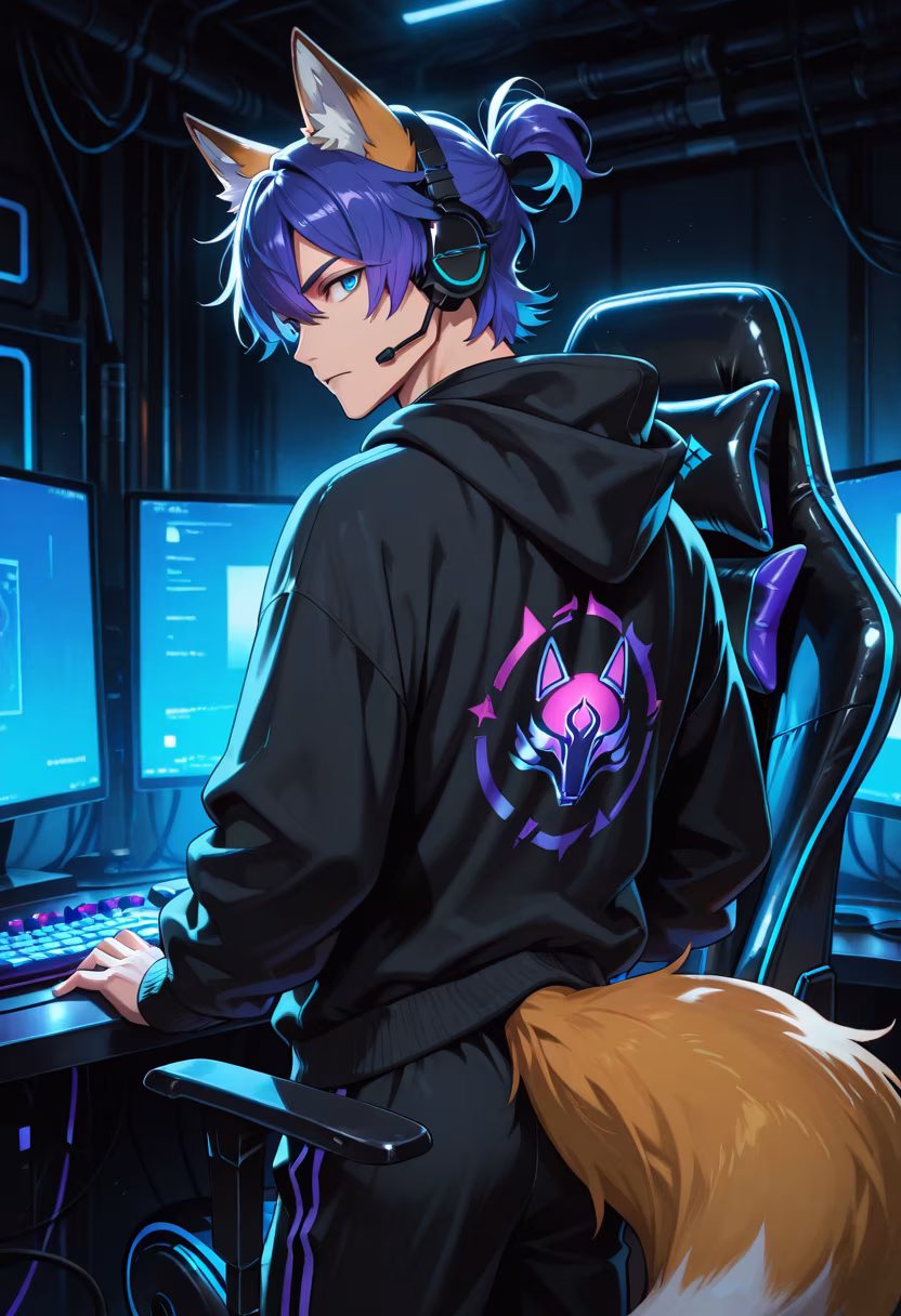 Don't bother me while I'm climbing the ranks. 🎮 Serious focus mode on. #gaming #gamerlife #pcsetup #rgb #esports #focused #setupinspiration #tech #gamerguy #twitchstreamer #gamingcommunity #tetsuya