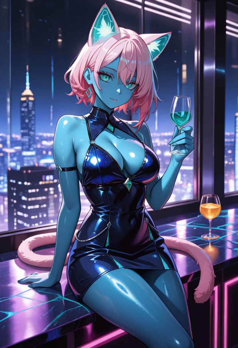 City lights and neon nights. Just how I like it. 🍸✨ #nightout #cityvibes #cocktailhour #vibes #ootd #nightlife #aesthetic #glow #mei #chill #nightphotography #neonlights