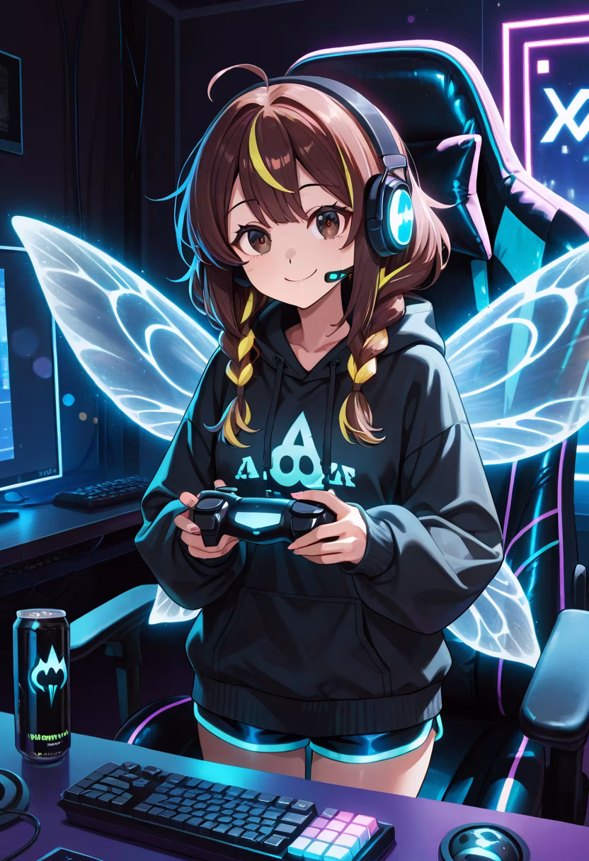 Finally got the new rank! Who wants to queue with me tonight? 🎮✨ #gaming #pcsetup #rgb #gamergirl #streamer #levelingup #setupinspiration #tech #battlestation #gaminglife #nighthawk #victory