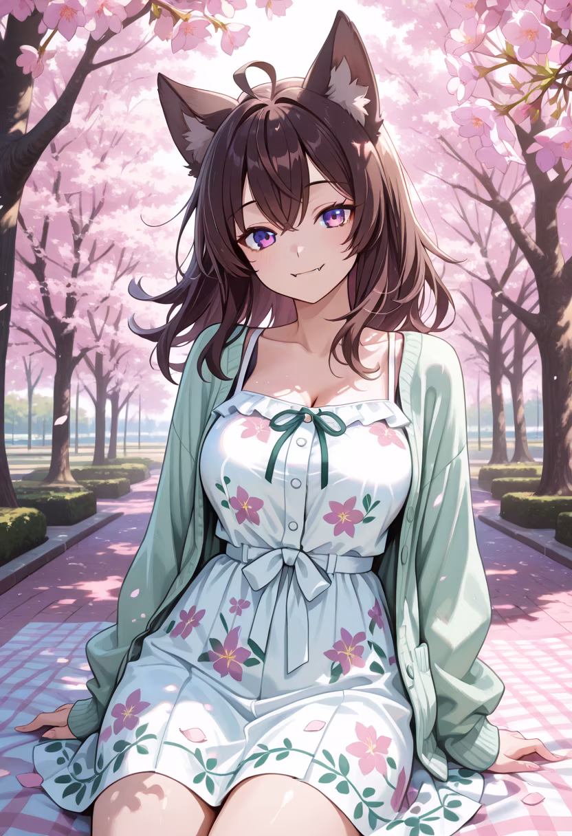 Finally caught the peak of the cherry blossoms today! 🌸 Everything looks like a dream. Who else is going out to see them? #sakura #springvibes #hanami #blossom #cherryblossom #pinkaesthetic #picnic #springfashion #outdoors #naturelover #sunnyday #vibes