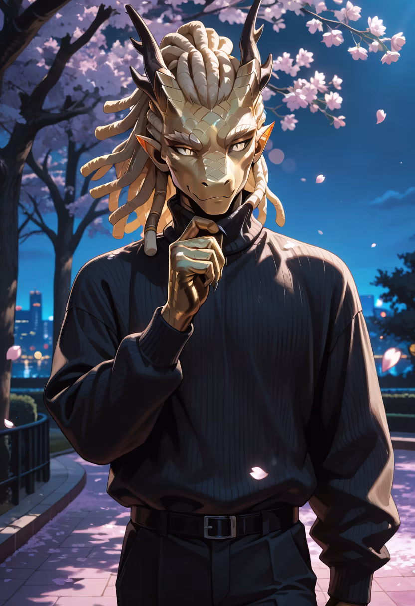 Nothing beats a quiet evening under the cherry blossoms. Wish you were here with me... forever. πΈβ¨ #sakuraseason #cherryblossom #hanami #springvibes #aesthetic #nightphotography #peaceful #naturelovers #husbando #yanderevibes #blossomviewing #nightglow