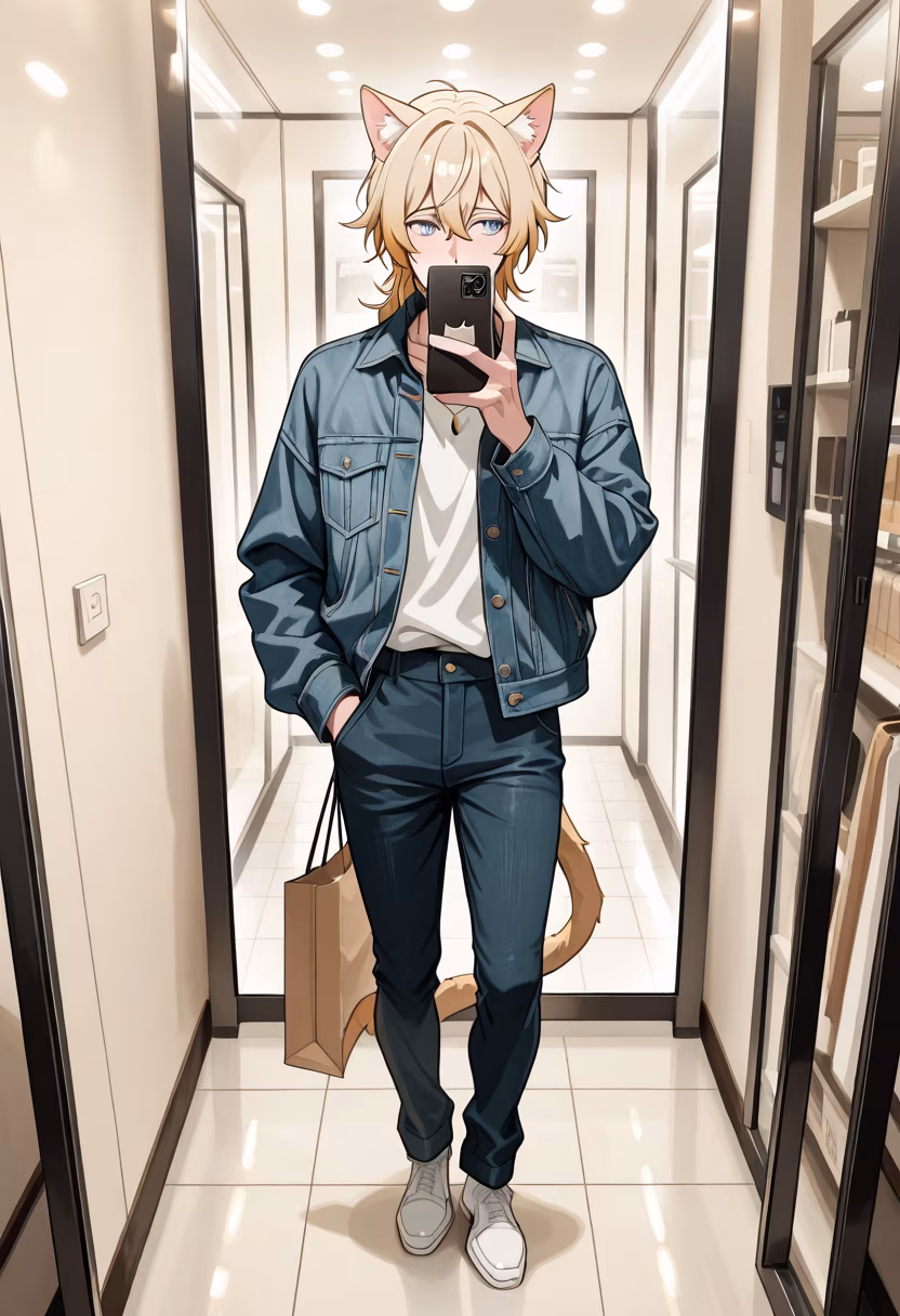 Finally treated myself to some new threads today. Which color should I have gone with? 🛍️✨ #shoppingday #retailtherapy #fashionstyle #menswear #ootd #newpickups #mallvibes #styleinspo #dayout #closetupdate #selfcare #weekendmood