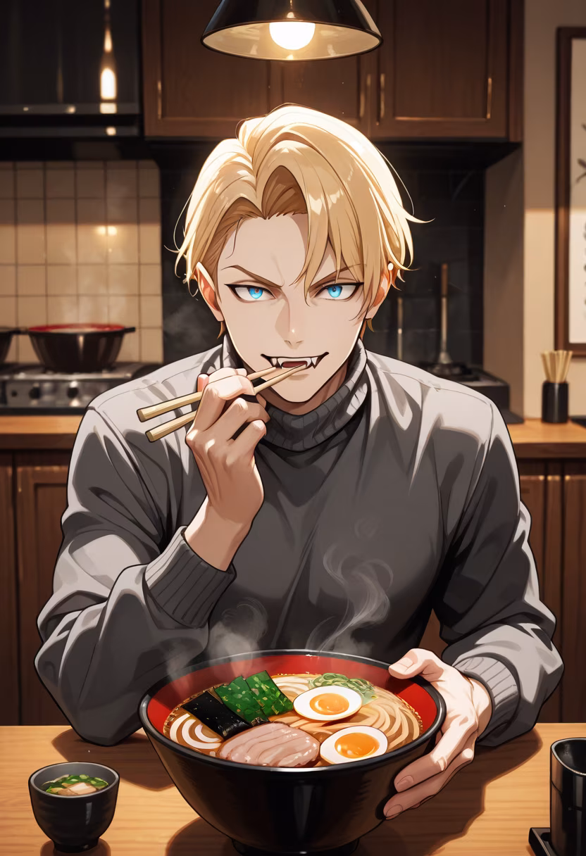 Don't get the wrong idea, I just made too much for myself. It's not like I made this for you or anything, so just eat it while it's hot. 🍜✨ #cooking #homecooked #ramen #tsundere #dinnerideas #foodstagram #culinaryarts #chefmode #cozyvibes #yummy #eeeeeats #haruto