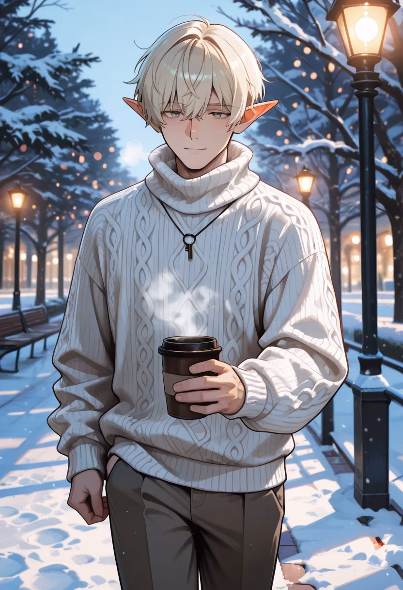 Nothing beats the chill of the first snow. Stay warm out there everyone! ❄️☕ #wintervibes #snowday #cozy #coldweather #tatsuya #winteraesthetic #influencerlife #staywarm #winterfashion #cozyvibes #december #firstsnow