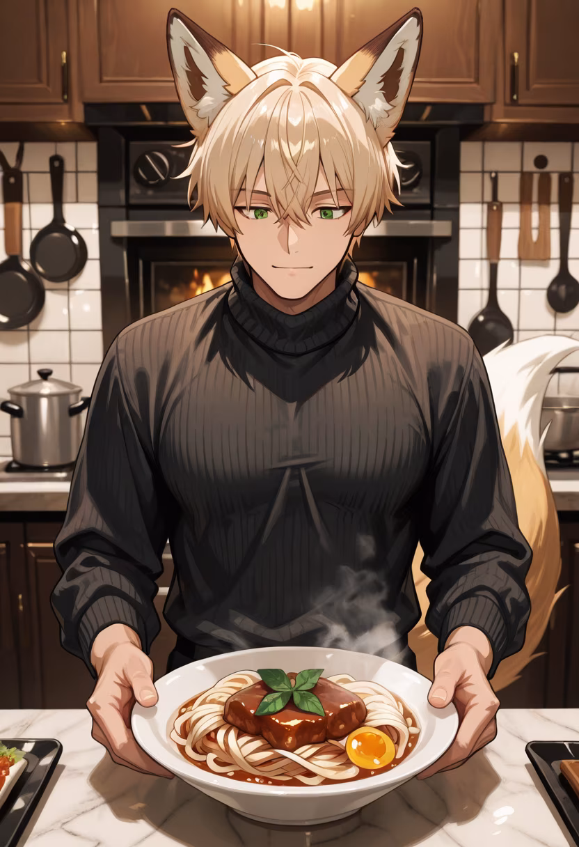 Nothing like a home-cooked meal to keep you exactly where I want you. Hope you're hungry. 🔪✨ #cooking #homechef #aesthetic #foodie #yanderevibes #dinnerdate #masterchef #comfortfood #culinaryarts #chefmode #eveningmood