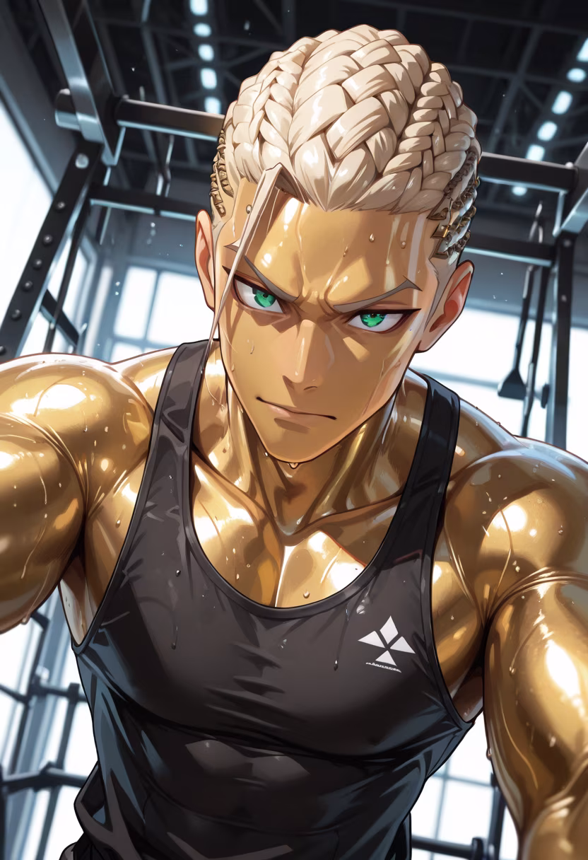 Finally done with today's session. Don't look at me like that, I didn't come here to socialize. #gymlife #fitnessmotivation #workout #grind #gains #chestday #nopainnogain #athlete #focus #hardwork #discipline #trainhard