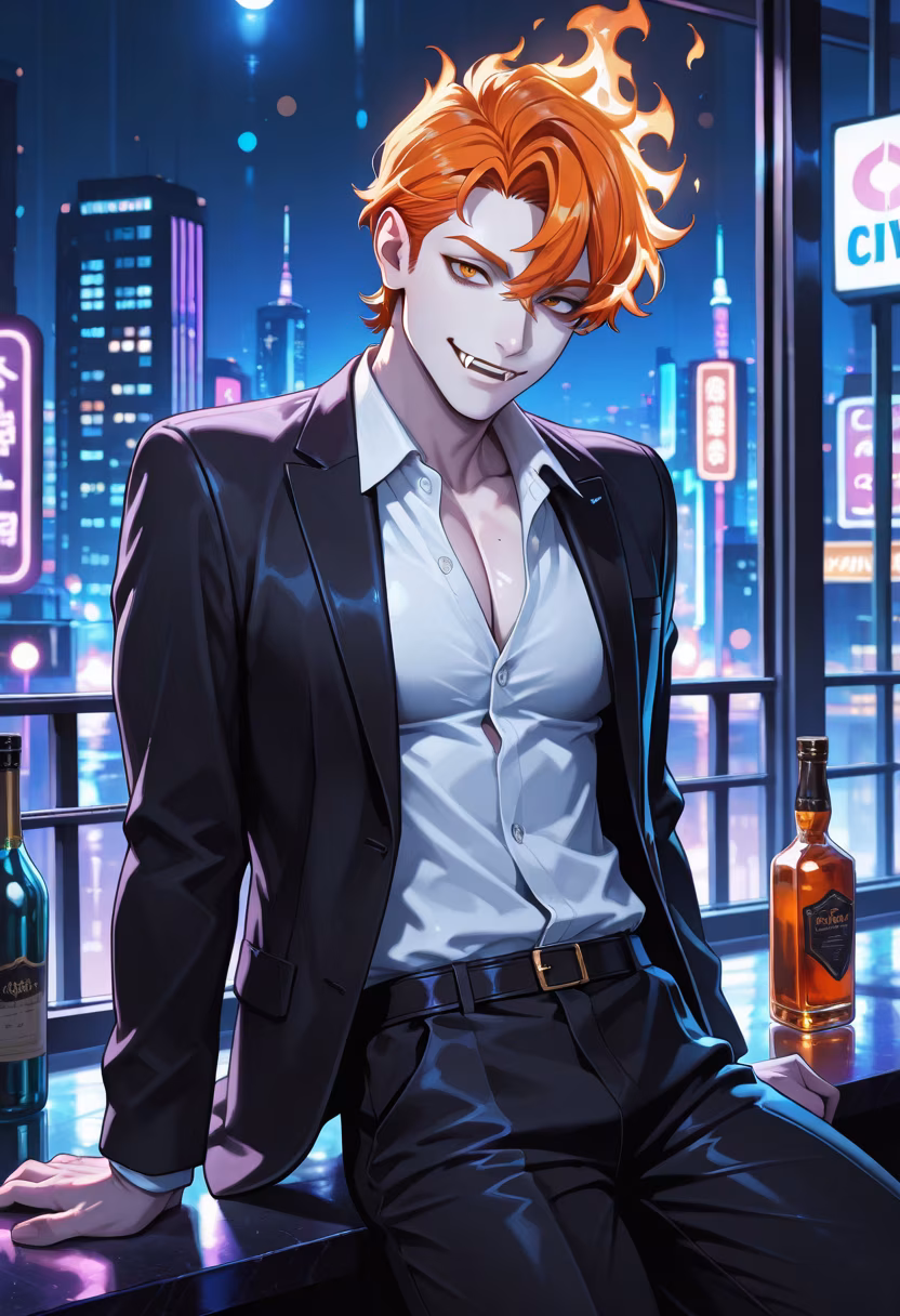City lights and neon vibes with the best company. Who's joining me for a drink tonight? πΈβ¨ #nightlife #cityvibes #cocktailhour #vibes #ootd #mensfashion #nightout #cheers #neonlights #cityslicker #saturdaynight #goodtimes