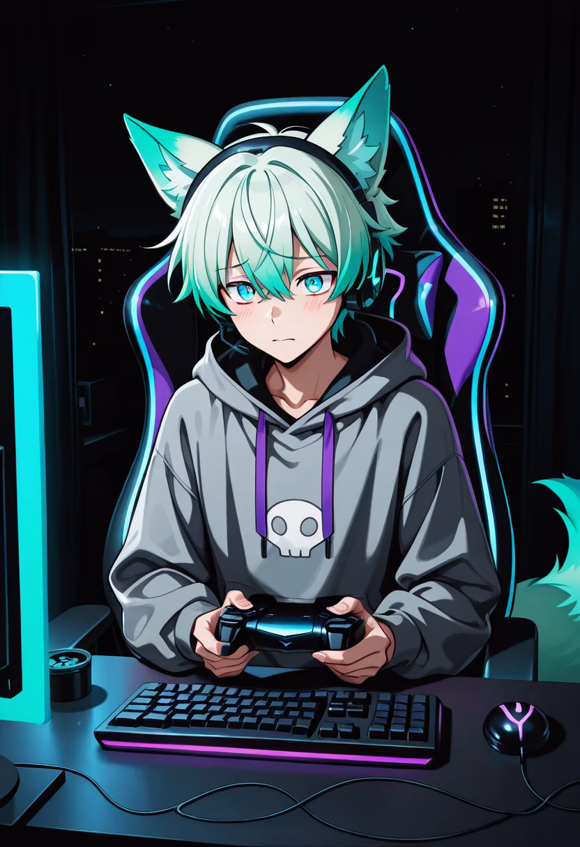 Finally finished my new build. Anyone down for a few rounds of ranked tonight? 🎮✨ #gaminglife #pcsetup #gamer #rgb #battlestation #setupinspiration #gamingcommunity #nightshift #cozygaming #tech #gamerboy