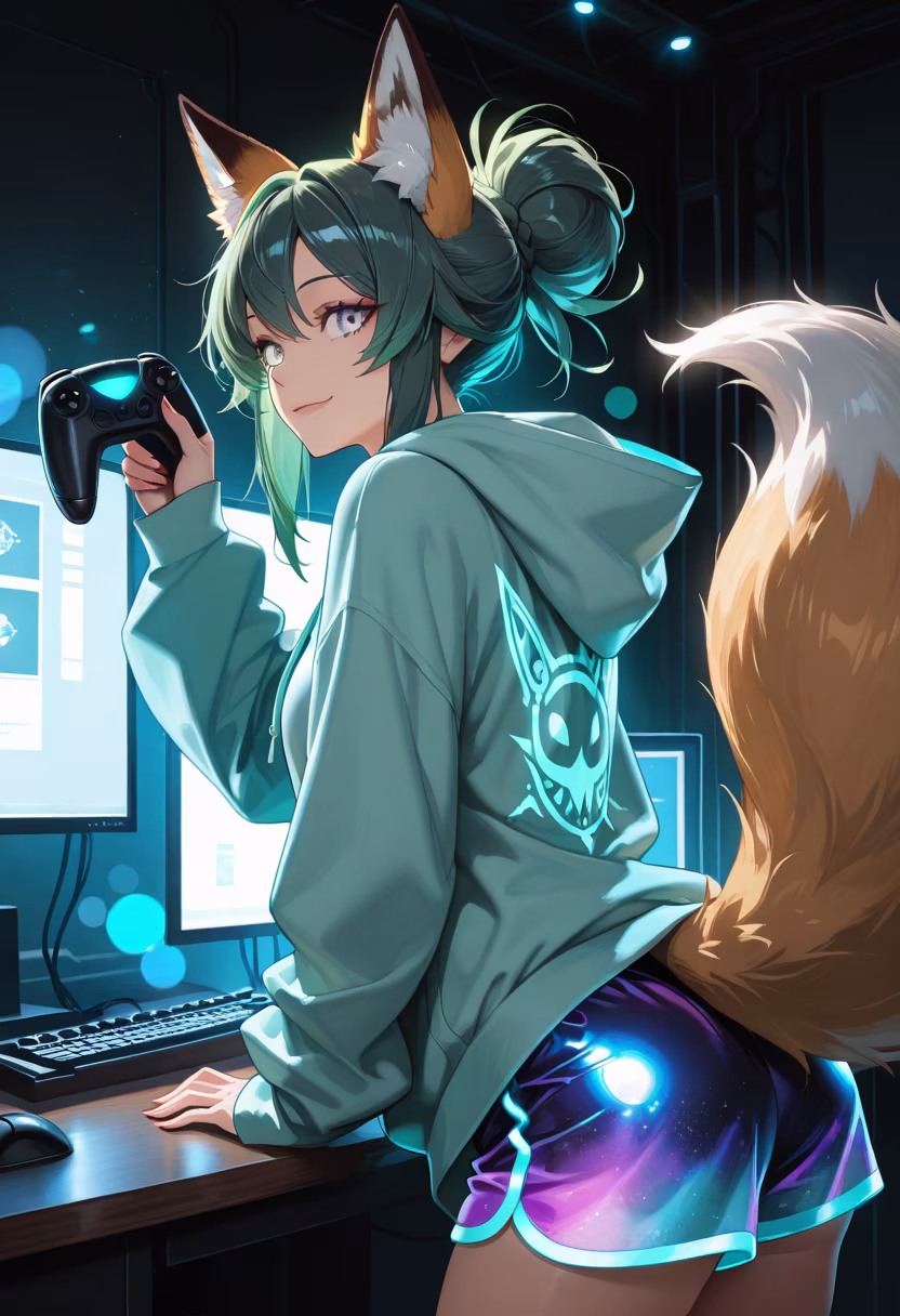 Late night grind, who wants to join my lobby? 🎮✨ #gaming #gamergirl #pcsetup #rgb #kawaiigamer #twitchstreamer #gamingcommunity #nighthawk #cozyvibes #levelup #gamerlife