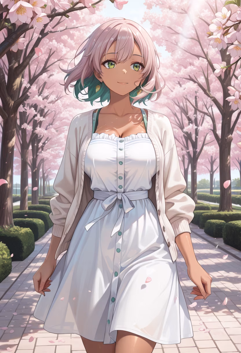 Finally caught the peak of the cherry blossoms! Don't get used to me being this sentimental, okay? 🌸✨ #sakuraseason #springvibes #hanami #cherryblossom #pinkaesthetic #springoutfit #naturephotography #hanami2024 #tokyolife #aestheticgoals #seasonal #springmood