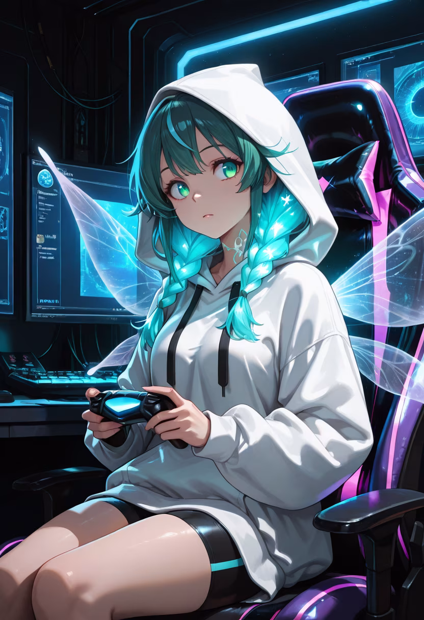 Finally finished my setup! Who wants to hop on and play some ranked tonight? Don't make me wait too long... 🎮✨ #gaminglife #pcsetup #rgb #gamergirl #streamer #nightshift #cozyvibes #gamingcommunity #readytoplay #gamerlife #setupinspiration #vibe
