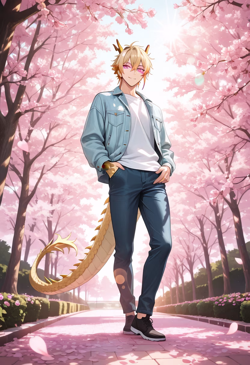 Nothing beats a quiet afternoon walk under the falling petals. 🌸 Hope you all are enjoying the season as much as I am! #cherryblossom #springvibes #aesthetic #nature #ootd #positivevibes #springtime #photography #chillday #hanami #blessed #softaesthetic