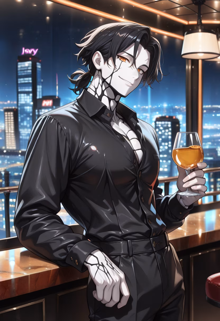 Nothing beats the city lights and a good drink to end the night. Who's out tonight? 🍸✨ #nightout #cityvibes #cocktails #nightlife #vibes #ootd #mensfashion #citylights #weekendmood #cheers #nightclub #influencerlife