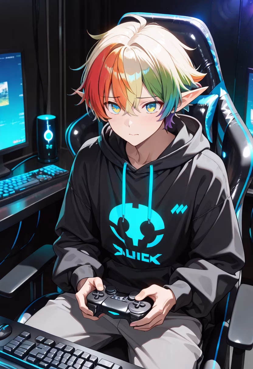 Finally finished the new campaign. Who's hopping on later? 🎮✨ #gaminglife #pcsetup #gamer #desksetup #nightowl #rgblighting #chillvibes #videogames #setupinspiration #gamersetup #streamer #levelingup