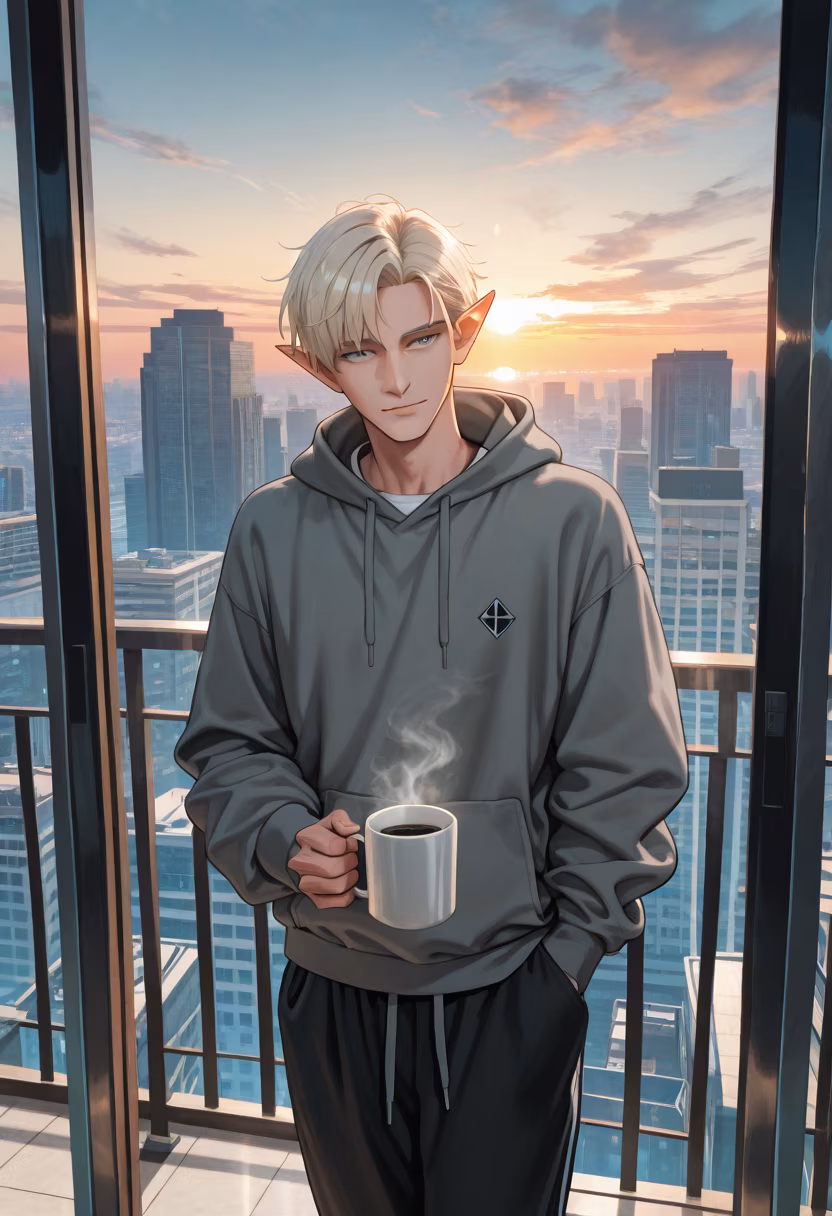 Nothing beats the quiet of the morning before the world wakes up. Coffee in hand, just watching the city stir. ☕️🌆 #morningvibes #earlybird #coffeelover #cityview #mindfulness #tatsuya #mensstyle #lifestyle #peaceful #newday #gratitude
