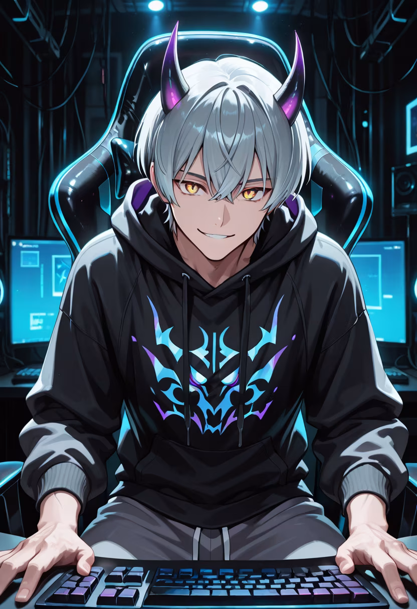 Late night grind sessions hit different. 🎮 Who else is pulling an all-nighter? #gaminglife #pcsetup #rgb #gamer #nightowl #twitchstreamer #gamingpc #setupgoals #battlestation #streamerlife #cyberpunk #gamerguy