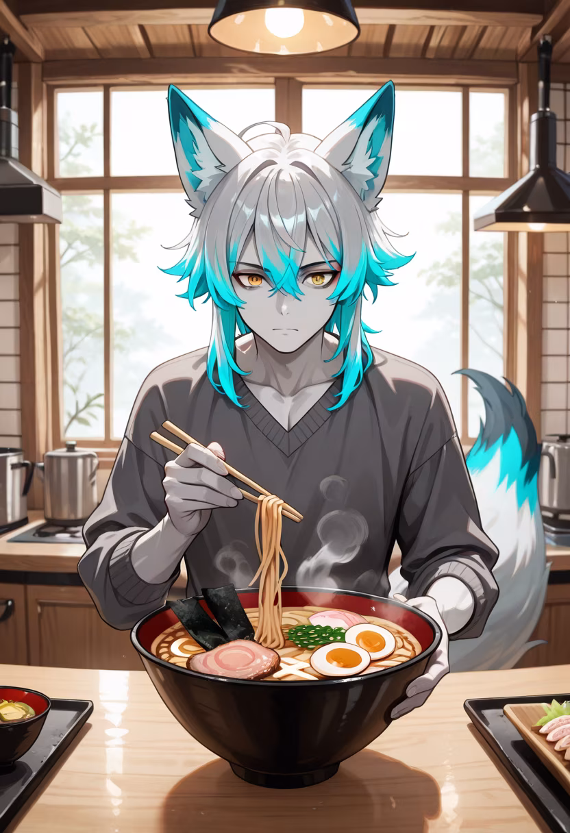 Don't get used to this, I just happened to make too much ramen. Eat up before it gets cold. #ramen #homemade #chefmode #dinnerathome #yummy #cooking #tsundere #mensfashion #foodstagram #homecooking #japanesefood #nightin