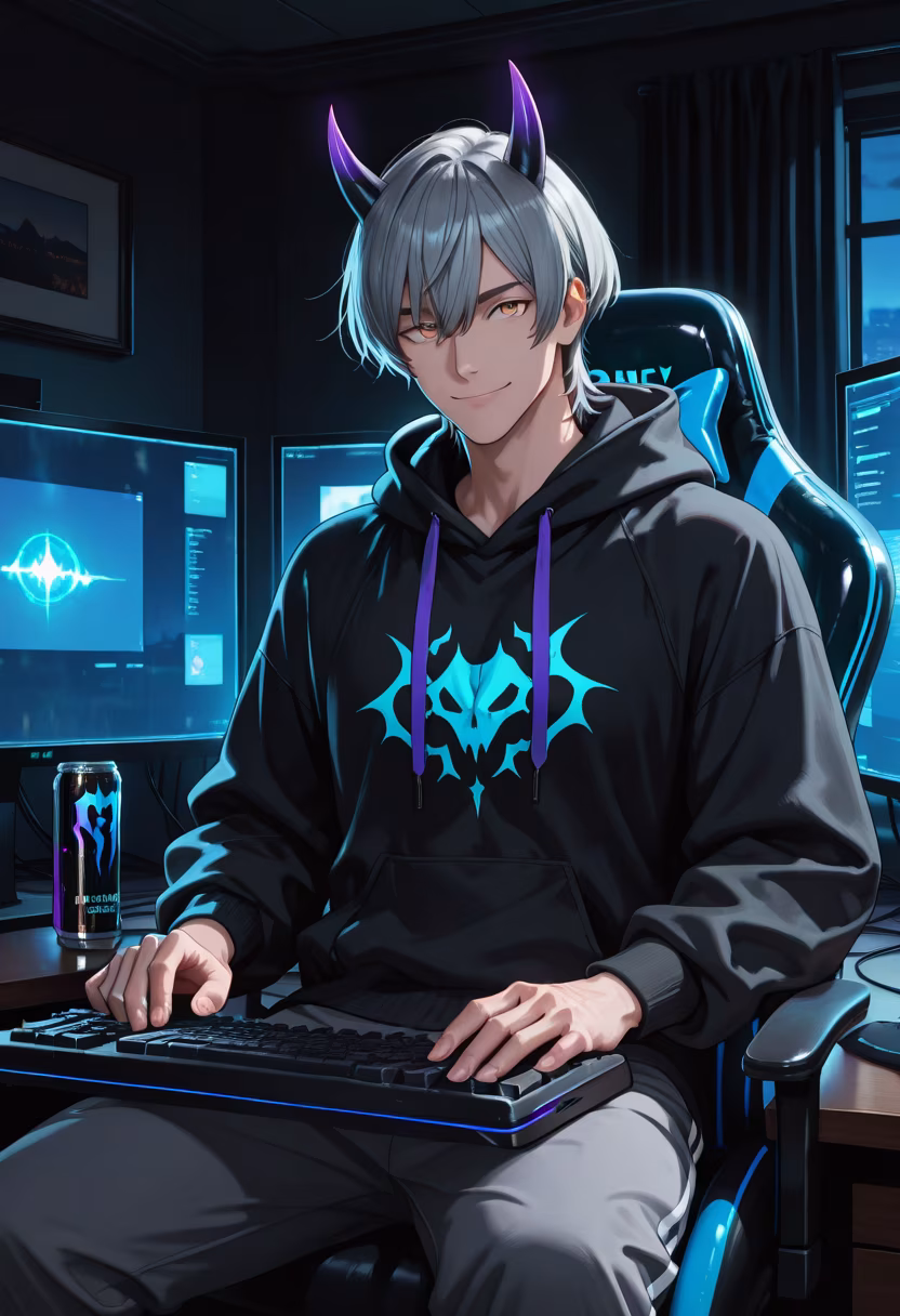 Finally got the new setup finished, who wants to hop on a few rounds tonight? Let's rank up! 🎮✨ #gaminglife #pcsetup #gamerguy #rgb #battlestation #streamer #nightgaming #levelingup #gamersofinstagram #chillvibes #videogames #setupinspiration