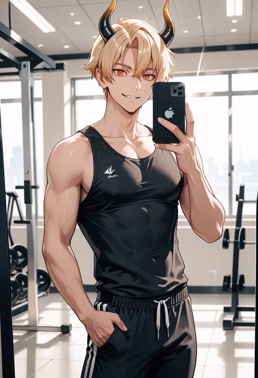 Just hanging out at the gym, trying to beat my personal best today! 💪 Anyone else grinding on a Sunday? #gymlife #fitnessmotivation #workoutroutine #gains #gymrat #fitfam #healthylifestyle #sweatsession #determined #goals #motivation #mensfitness