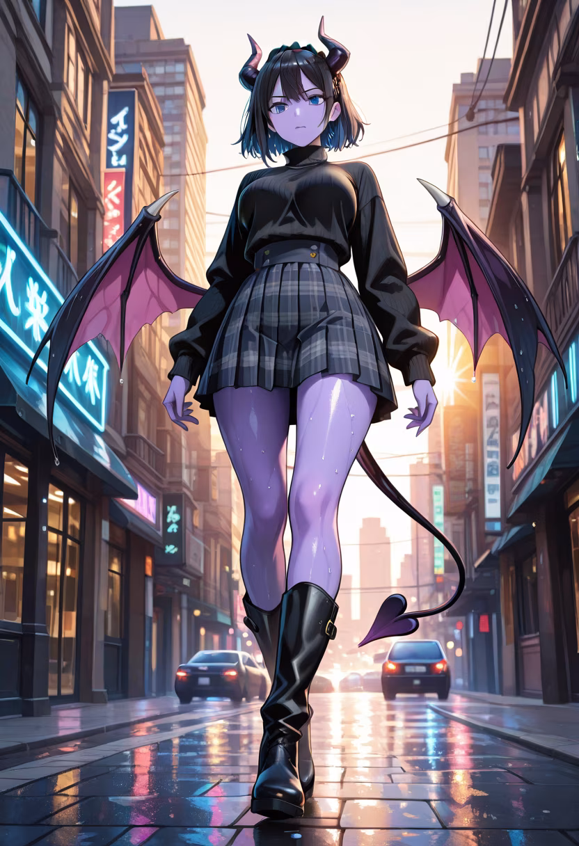 Don't get the wrong idea, I only picked this up because it was on sale. 🙄 #ootd #fashion #streetstyle #kasumi #tsundere #vibes #citylife #newoutfit #lookbook #aesthetic #styleinspo #fallfashion