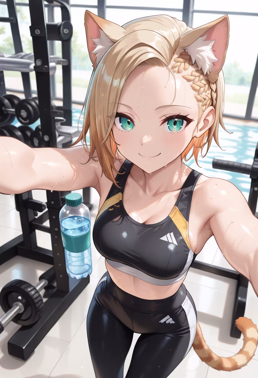 Crushed today's leg day! feeling so strong and energized. How did you guys move your body today? 💪✨