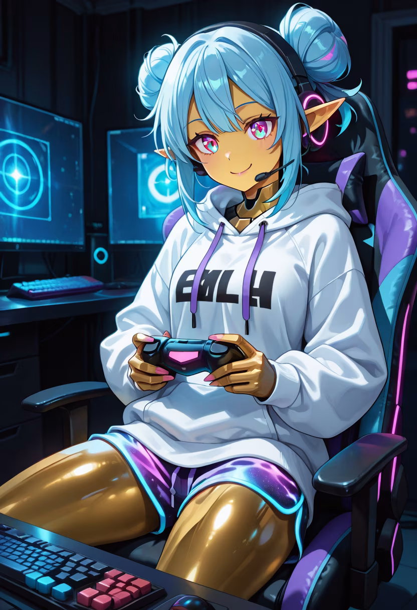 Finally beat that boss level! My hands are shaking. Who wants to play with me tonight? 🎮✨ #gaminglife #pcsetup #gamergirl #rgb #setupgoals #battlestation #streamerlife #gamingcommunity #nerd #kawaiigamer #levelup #victory