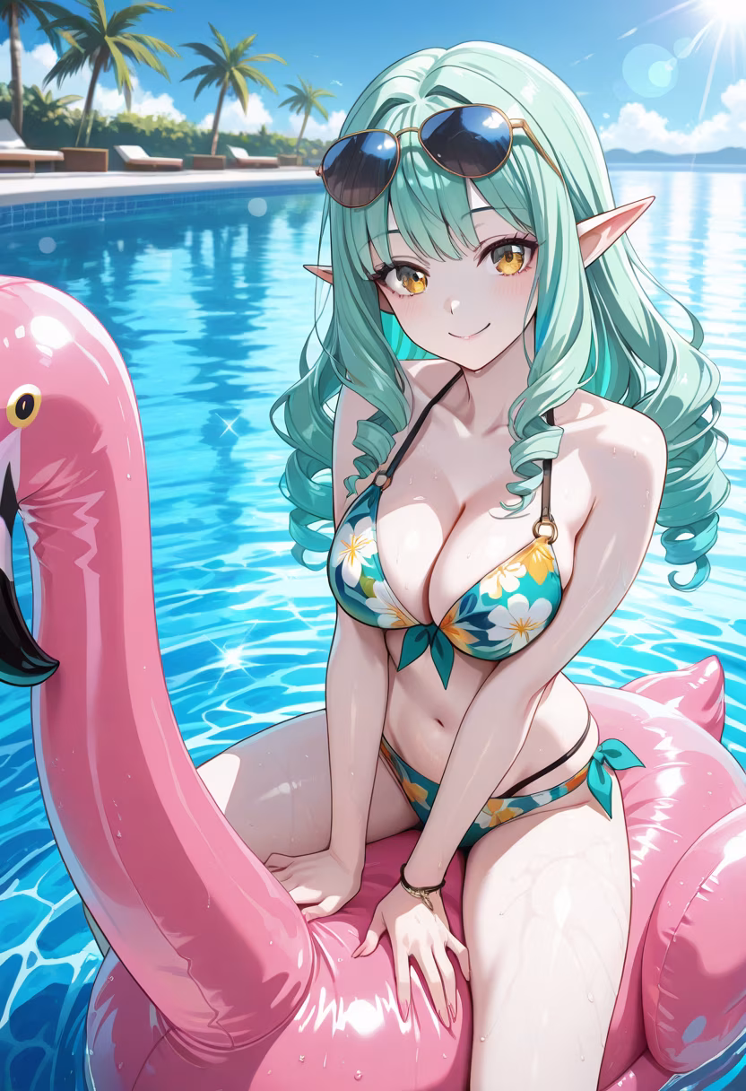 Nothing beats the summer heat like a pool day! Hope you all are having a sunny weekend. ☀️💦 #SummerVibes #PoolDay #SunKissed #SummerStyle #WeekendMood #AquaLife #Relaxing #GoodTimes #Summer2024 #Poolside #Chilling