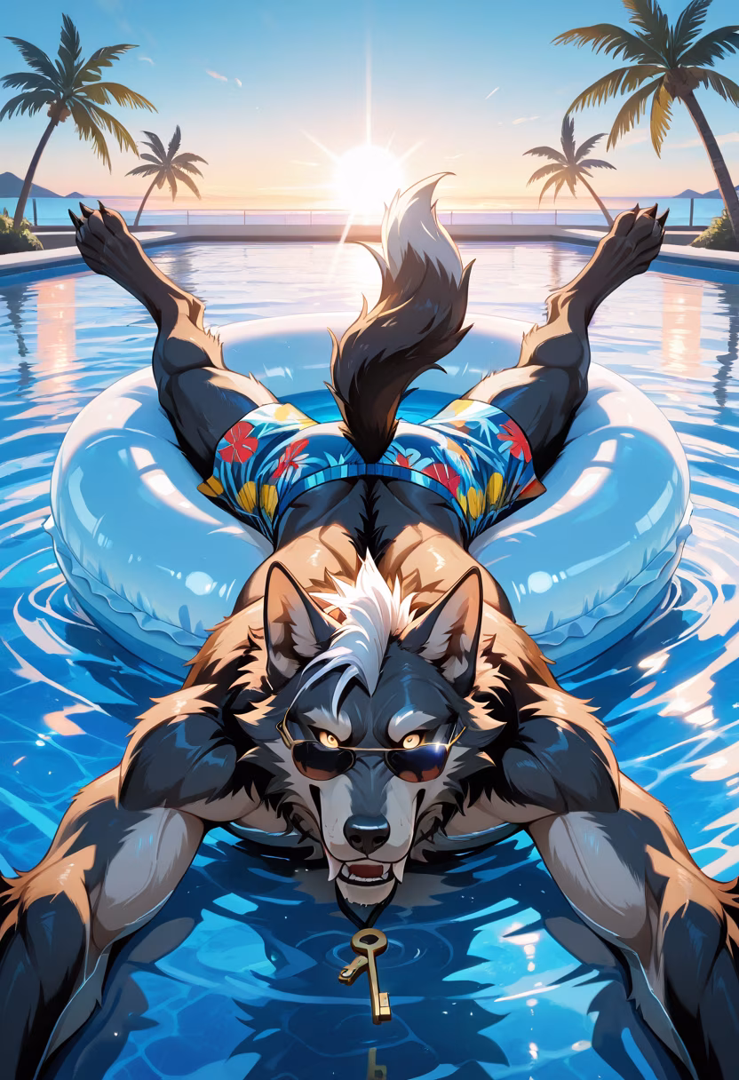 Nothing beats the first real summer heat. Poolside with the boys, finally! ☀️💦 Who wants to join for a dip? #summer #summervibes #poolside #vacationmode #sunshine #summer2024 #beachboy #lifestyle #chillvibes #goodtimes #summertime #hotdays