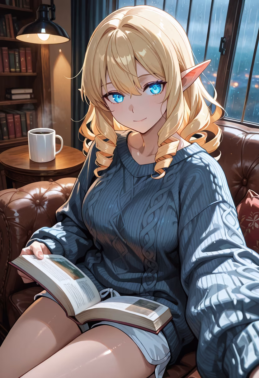 Nothing beats a quiet, rainy afternoon tucked away with my favorite book. Stay cozy, my loves. 🌧️📖✨ #cozyvibes #rainyday #readingnook #lazyafternoon #homesweethome #chillmode #bookstagram #selfcare #mood #peaceful #cozyhome #foryou