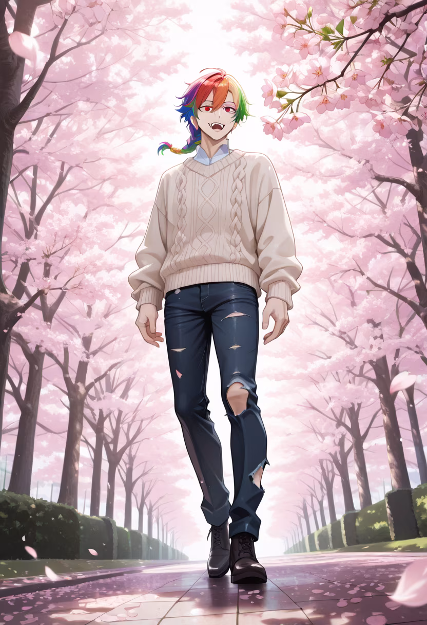 Nothing beats the peacefulness of the park when the petals start falling. Hope you all have a relaxing weekend! 🌸✨ #springvibes #cherryblossom #peaceful #naturephotography #weekendmood #sakura #parklife #sunnyday #chill #aesthetic #husbando #lifestyle