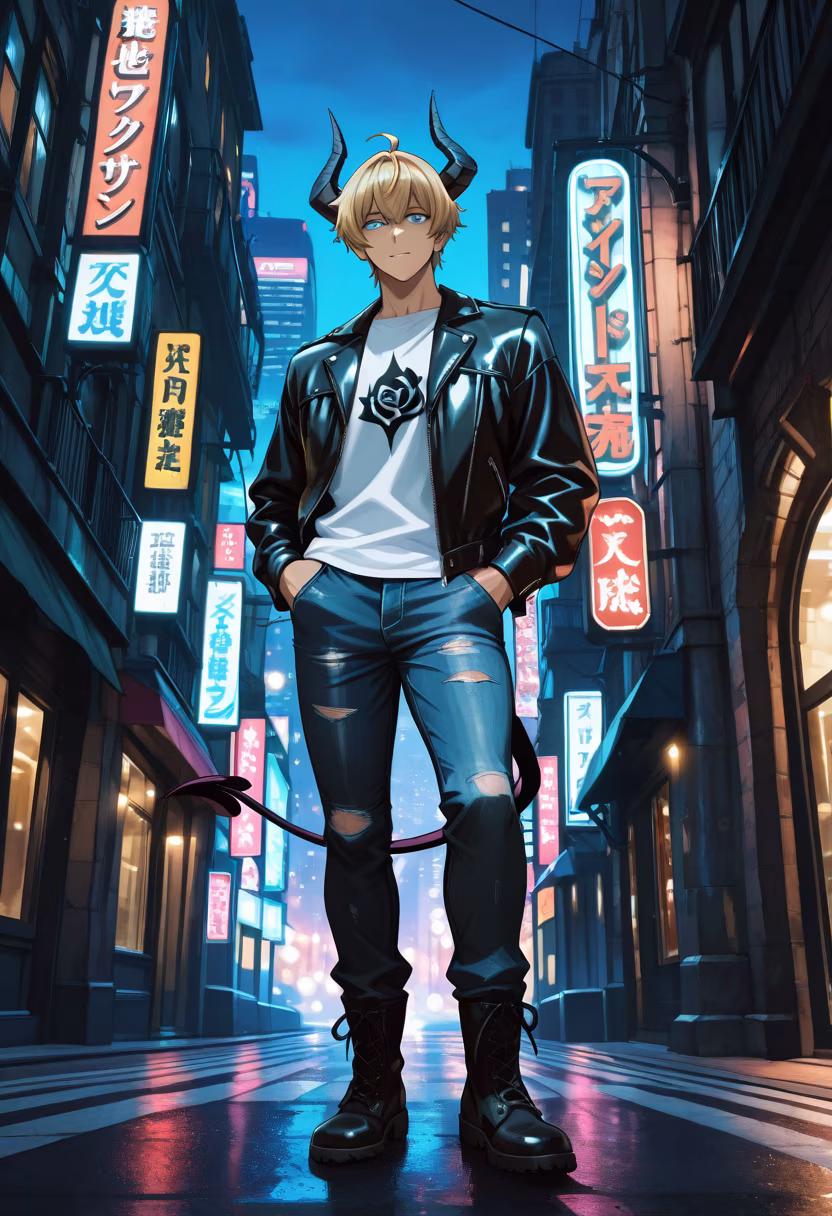 City nights hit different when you're looking for trouble. Where should I head next? 🏙️✨ #OOTD #StreetStyle #NightLife #CityVibes #UrbanExplorer #MenFashion #StyleInspo #NightPhotography #MensWear #VibeCheck #CityLights #AdventureAwaits
