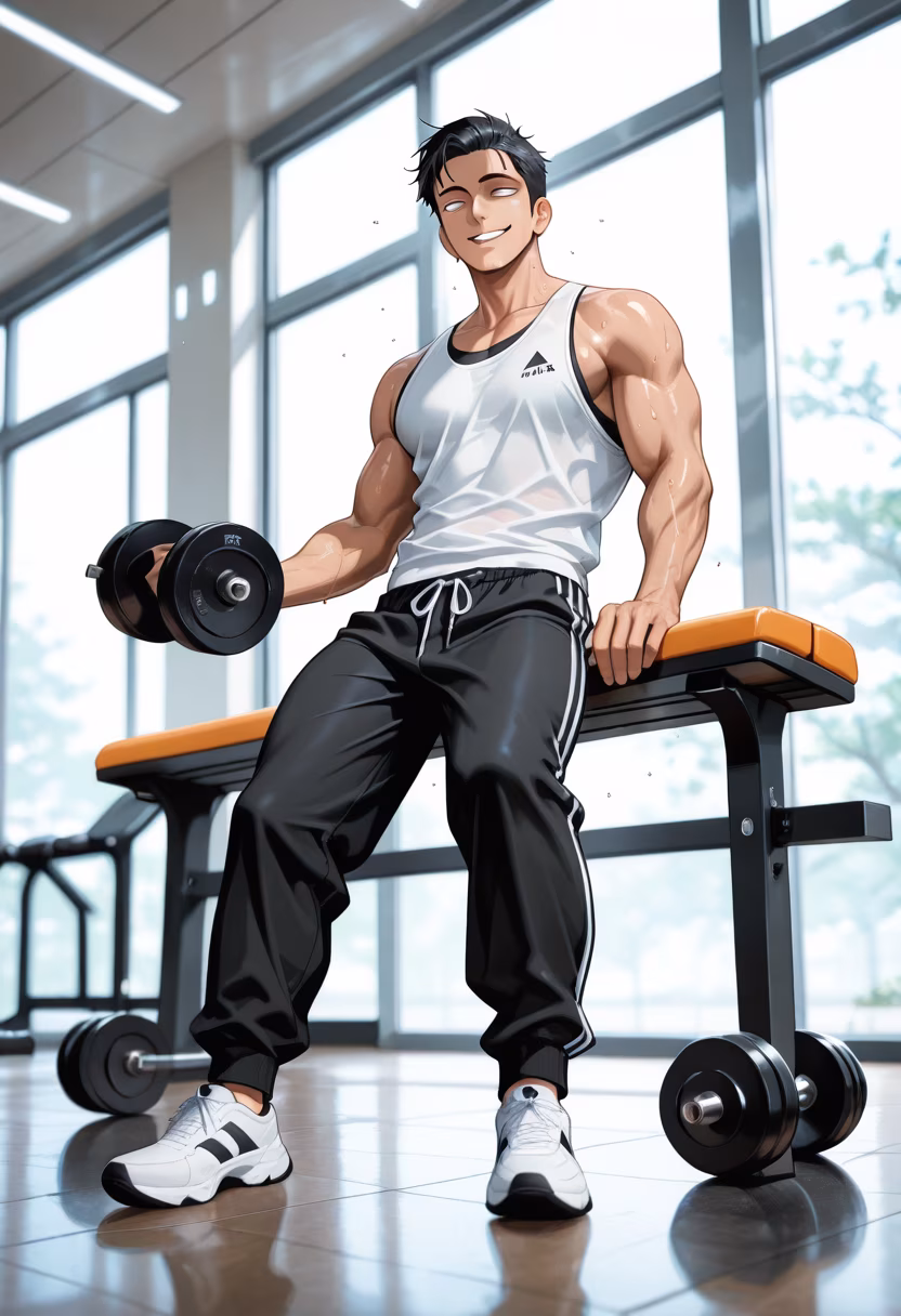 Crushed the morning session, feeling absolutely energized! Who else is hitting the gym today? Let's get it. 💪🔥 #gymlife #fitnessmotivation #workoutroutine #gains #fitfam #healthylifestyle #gymrat #motivationmonday #trainhard #noexcuses #beastmode #fitnessjourney
