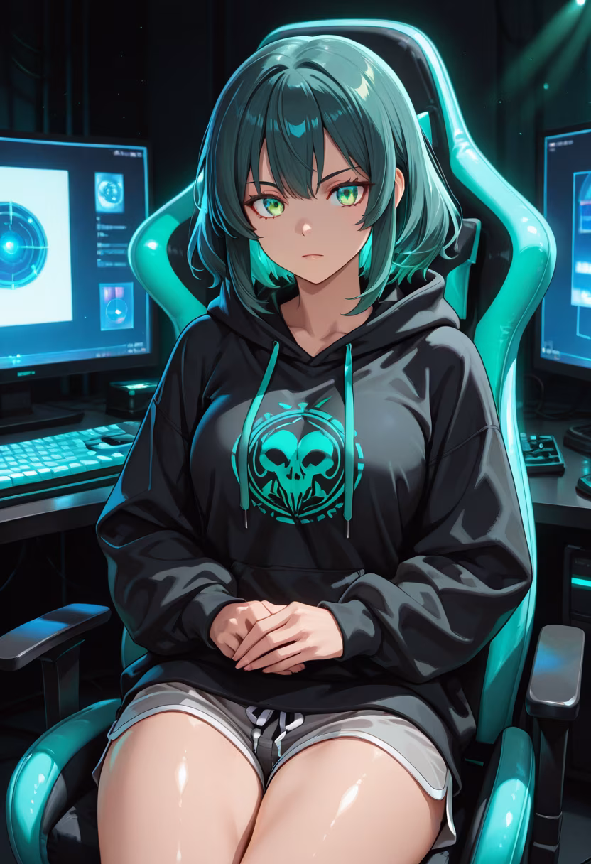 Finally finished my rank-up match! Don't look so surprised, I didn't need your help anyway. 🎮✨ #gamergirl #pcsetup #gaminglife #rgb #victory #tsundere #setupgoals #battlestation #streamerlife #gamingcommunity #nightmode #proplayer
