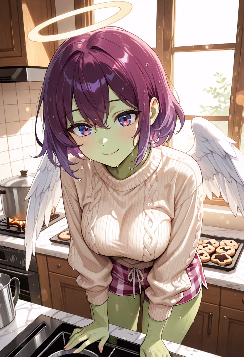 Baked these special cookies just for you… I put my heart and soul into every batch. Stay close, okay? 🍪✨ #bakingday #sweettreats #homemade #yanderevibes #cookinglife #kitchenadventures #dessertgram #instabaking #sweettooth #yummy #yandere #lovestruck