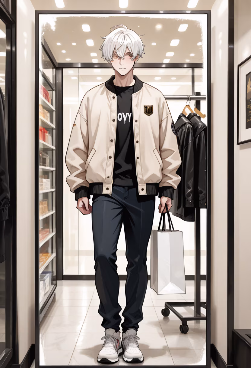 Finally found the perfect fit for the weekend! Shopping in the city is exactly what I needed today. What do you guys think? 🛍️✨ #ootd #shoppingday #weekendvibes #citylife #mensfashion #streetwear #shoppinghaul #retailtherapy #newfit #instastyle #fashionpost #menswear