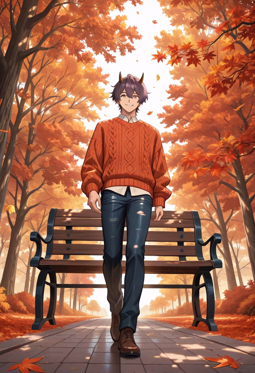 Finally feeling the autumn chill. There's nothing like a walk through the park when the leaves change. #autumn #fallfashion #naturewalk #seasonalswitch #cozyvibes #leaves #autumncolors #mensstyle #outdoorphotography #naturelovers